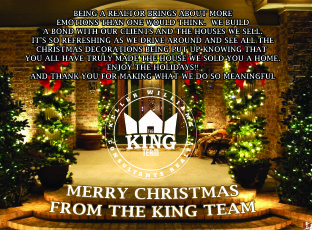 The KING Team’s December 2016 Newsletter